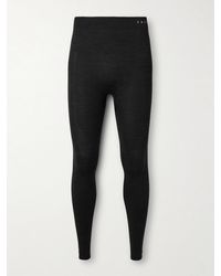 FALKE - Printed Virgin Wool-Blend Ski Tights - Lyst