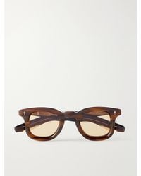 Jacques Marie Mage - Devaux-Round Frame Acetate Sunglasses - Lyst
