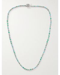 Peyote Bird - Soho Silver Multi-stone Beaded Necklace - Lyst