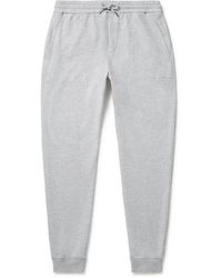 MR P. - Tapered Organic Cotton-jersey Sweatpants - Lyst