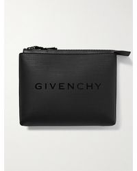 Givenchy - Logo-print Coated-canvas Pouch - Lyst