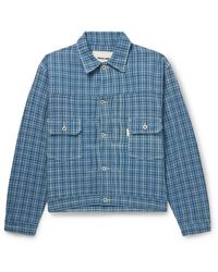 STORY mfg. - Tuesday Checked Organic Cotton Jacket - Lyst
