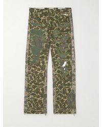 GALLERY DEPT. - Venura Straight-leg Patchwork Camouflage-print Cotton-canvas Trousers - Lyst