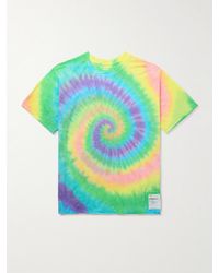 Satisfy - Tie-dyed Cloudmerinotm Wool T-shirt - Lyst