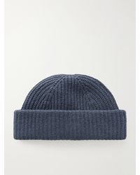 NN07 - Sailor 6650 Ribbed Wool-Blend Beanie - Lyst