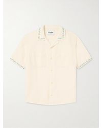 Corridor NYC - Hamsa Hemd aus Baumwolle mit Reverskragen und Stickereien - Lyst