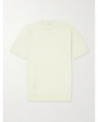 Boglioli - Garment-Dyed Cotton-Jersey T-Shirt - Lyst