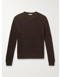 The Row - Corbin Ribbed Cotton Sweater - Lyst