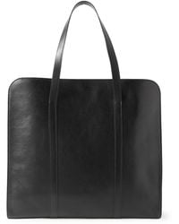 The Row - Ben Full-grain Leather Tote Bag - Lyst