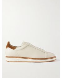 Brunello Cucinelli - Leather Low-top Sneakers - Lyst