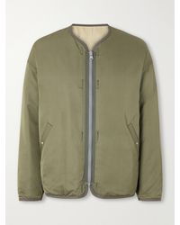 Visvim - Wool And Silk-Blend Twill Down Liner Jacket - Lyst