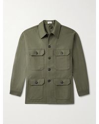 Ghiaia - Wool-Flannel Jacket - Lyst