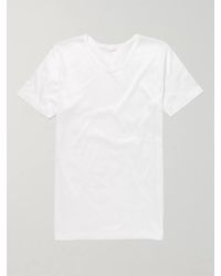 Zimmerli - Royal Classic Crew-neck Cotton T-shirt - Lyst