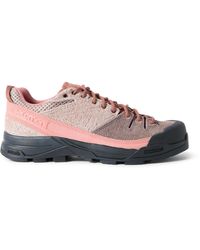 Salomon - X-Alp Rubber And Mesh-Trimmed Suede Sneakers - Lyst