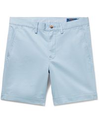 Polo Ralph Lauren - Straight-leg Stretch-cotton Twill Shorts - Lyst