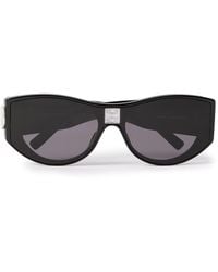 Givenchy - Round-Frame Acetate And-Tone Sunglasses - Lyst