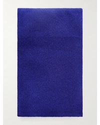 William Lockie - Ribbed Cashmere Scarf - Lyst