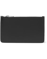 A.P.C. - Walter Leather Zipped Cardholder - Lyst
