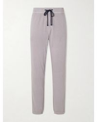 James Perse - Straight-Leg Supima Cotton-Jersey Sweatpants - Lyst
