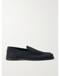 John Lobb - Pace Loafers aus Veloursleder - Lyst