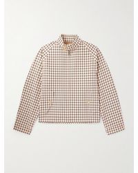 Valentino Garavani - Checked Cotton-Twill Jacket - Lyst