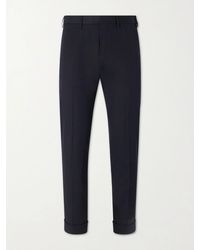 Dries Van Noten - Straight-Leg Cotton And Wool-Blend Trousers - Lyst