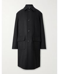 Dries Van Noten - Mantel aus Twill aus einer Wollmischung - Lyst
