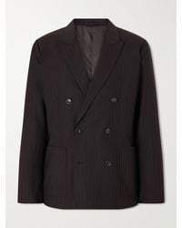 NN07 - Jordin 10037 Double-Breasted Recycled Blazer - Lyst