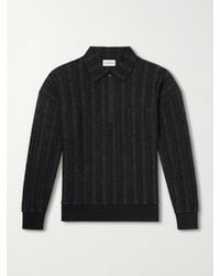 Oliver Spencer - Lorimer Cotton-Blend Jacquard Half-Zip Sweater - Lyst