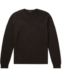 Saman Amel - Ribbed Cotton Sweater - Lyst