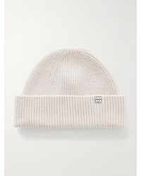 TOTEME - Cashmere Ribbed Beanie - Lyst