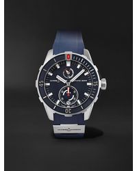 Ulysse Nardin - Diver Chronometer Automatic 42mm Stainless Steel And Rubber Watch - Lyst
