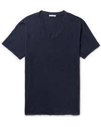 James Perse - Slim-fit Combed Cotton-jersey T-shirt - Lyst