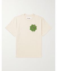 STORY mfg. - Grateful Printed Organic Cotton-jersey T-shirt - Lyst