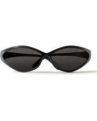 Balenciaga - Oval-frame Acetate Sunglasses - Lyst