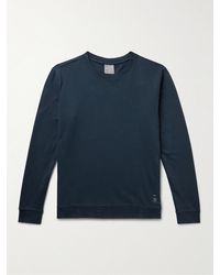 Onia - Garment-dyed Cotton-jersey Sweatshirt - Lyst