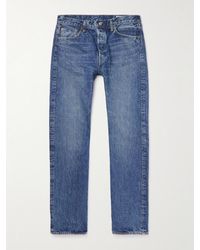 Orslow - Jeans in denim cimosato a gamba dritta 105 - Lyst