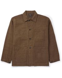 Beams Plus - Mil Linen And Cotton-Blend Chore Jacket - Lyst