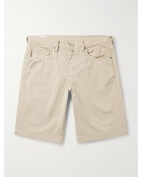 Slowear - Division Straight-Leg Cotton-Blend Shorts - Lyst