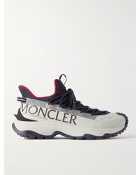Moncler - Sneakers in ripstop e gomma con logo Trailgrip Lite2 - Lyst