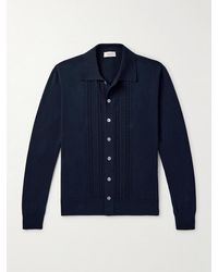 Piacenza 1733 - Pointelle-Knit Cotton Shirt - Lyst