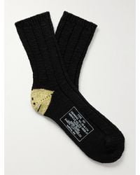 Kapital - Intarsia-Knit Cotton-Blend Socks - Lyst