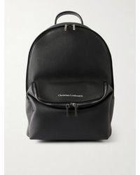 Christian Louboutin - Stoic Logo-embossed Leather Backpack - Lyst
