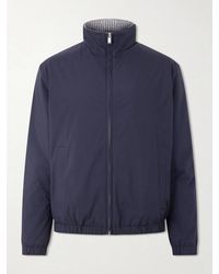 Lardini - Shell Bomber Jacket - Lyst