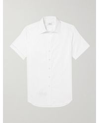 Etro - Paisley-jacquard Cotton-poplin Shirt - Lyst