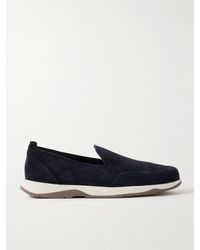 Berluti - Echappe Suede Slip-On Sneakers - Lyst