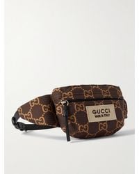 Gucci - Gürteltasche aus Ripstop mit Logomuster - Lyst