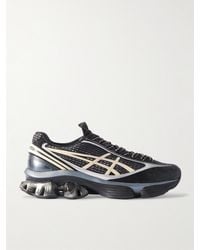 Asics - Us6-s Gel-kinetic Fluent Rubber-trimmed Mesh Sneakers - Lyst