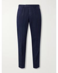 Thom Sweeney - Straight-Leg Cotton-Twill Trousers - Lyst