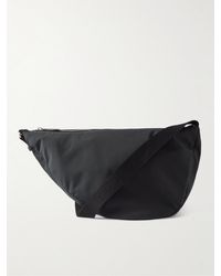 The Row - Slouchy Banana Two Leather-trimmed Nylon Belt Bag - Lyst